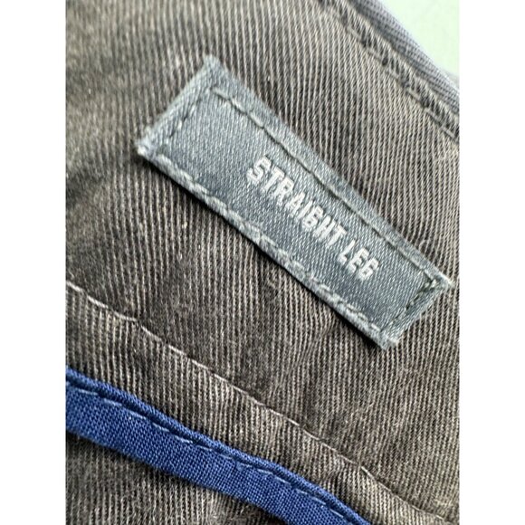 Bonobos Men Friday Pants Straight Leg 34X32 Chino Gray Flat Front - Picture 11 of 14